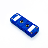 Accessoires de connecteurs thermocouples HUADONG Mini à broches plates, mâles et femelles