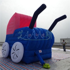 Ballon de dessin animé de landau gonflable extérieur pour la publicité d'événement et le modèle de <span class=keywords><strong>voiture</strong></span> gonflable de célébration pour la promotion - Product Image 6