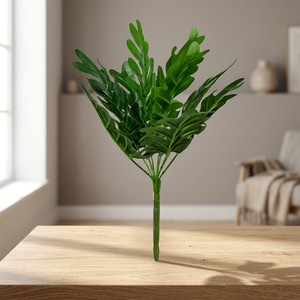 Plante suspendue artificielle Philodendron Selloum en plastique - Écologique pour l'intérieur AFF Bunch-61 - Product Image 3