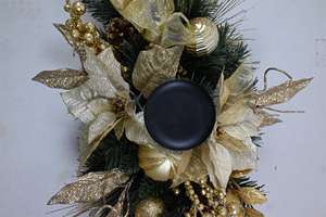 Bon prix personnalisé décoration de la maison bougeoir Pvc bougeoir artificiel - Product Image 4