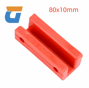 <span class=keywords><strong>Kone</strong></span> thang máy đối trọng hướng dẫn Giày lót mới 80*16/80*10 Xe trượt hướng dẫn Giày chèn phụ kiện thang máy - Product Image 2