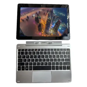 Laptop 10.1 Inci Tablet Pc 2 In 1 Win 10 dengan Keyboard Engsel dengan Layar Cherry Trail Z8300/Z8350 IPS