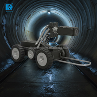 Robot d'inspection intelligent des canalisations avec composants de moteur, puissance de 0,3 kW, tension de 220 V, pour la détection des drains et des conduites