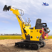 Petite excavatrice de moteur CE/EPA 2t 1.5 tonnes 1.7 tonnes mini excavatrice extérieure de chenille de jardin à vendre