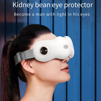 Mini appareil portable rechargeable 4D intelligent pour musique électrique Mini appareil de massage des yeux Appareil chauffant pour les yeux Masseur pour les yeux