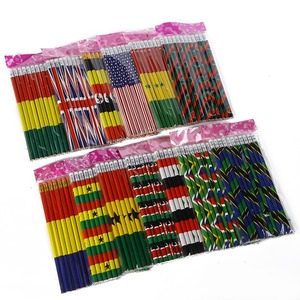 Lápices HB con Diseño de Dibujos Animados de la Bandera Americana, Set de Material Escolar para Niños, Paquete <span class=keywords><strong>al</strong></span> <span class=keywords><strong>por</strong></span> <span class=keywords><strong>Mayor</strong></span>, Artículos de Papelería para el Aprendizaje - Product Image 2
