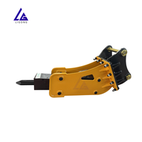 Martillo Hidráulico L68 para Retroexcavadora, con Fuerte Fuerza de Impacto para Romper Roca y Concreto, Estándar CE