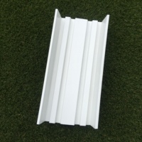 Gouttière en PVC pour fraise Système de culture et de substrat hors-sol