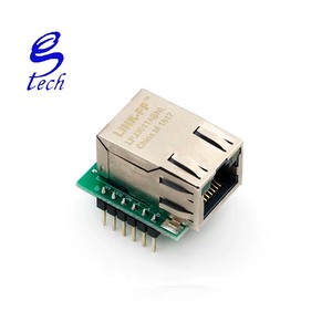 Electrónica inteligente, Chip W5500, nuevo convertidor SPI a LAN/ Ethernet, TCP/IP - Product Image 5