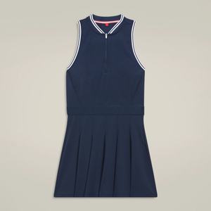 Robe de tennis mini sans manches, coupe ample, à col licou, festonnée, personnalisée, pour la maternité, motif mini-golf découpé au laser - Product Image 6