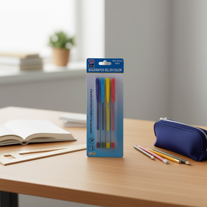 MNJ Gel Pens 4pc Color Pack Office School Use - Product Image 3