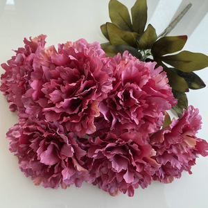 ดอกชบาประดิษฐ์เม่ยหนิง ขนาด 42 ซม. สำหรับตกแต่งงานแต่งงานและบ้าน - Product Image 1