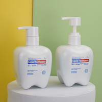 Vente en gros de bouteilles de dentifrice de 200 ml, dernière version, conditionnées séparément, flacon de dentifrice de 200 cc