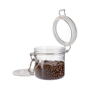 Envase de Plástico PET Transparente Hermético para Alimentos y Bebidas, Tarro para Café y Azúcar, en Oferta - Product Image 1