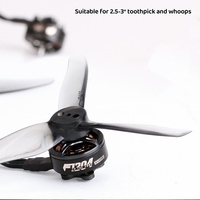 Moteur CC 12 volts T-Hobby F1204 KV5000 KV6500 à haut rendement en tours par minute, accessoire pour mini-drones de 2,5 à 3 pouces