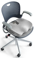 Coussin de siège ergonomique rafraîchissant en gel et mousse à mémoire de forme pour les employés de bureau, les conducteurs, soulagement de la douleur au coccyx, coussin de soutien orthopédique