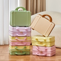 Mode Tendance Designer 14 Pouces Portable Mini Bagages Voyage Mini Sac De Rangement Portable Cosmétique Maquillage Valise