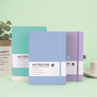 Diario de Cuero PU A5 con Tapa Dura y Páginas Impresas con Logotipo Personalizado, Cuaderno de Escritura de Fábrica