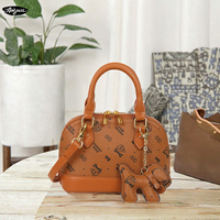 Vente en gros de tout nouveau sac à main à bandoulière de luxe pour femmes, fermeture à glissière durable, matériau PU, doublure en polyester imperméable