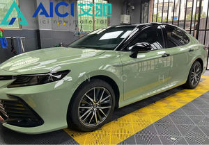 Película DE CAMBIO DE Color de TPU de lujo Cristal brillante Caqui Película gris Resistencia a los arañazos Película DE PROTECCIÓN DE PINTURA autocurativa de alta calidad - Product Image 2