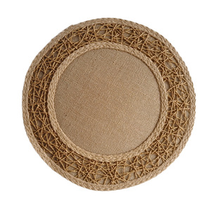 Mantel individual tejido combinable <span class=keywords><strong>para</strong></span> comedores, alfombrilla resistente al calor, posavasos creativo <span class=keywords><strong>para</strong></span> decoración del hogar en restaurantes occidentales - Product Image 5