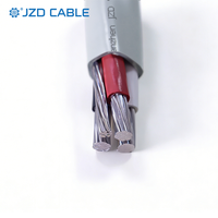 Cable de Aluminio SER 4/0-4/0-4/0-2/0 con Certificación UL 854, 600V XHHW-2, Cable de Alimentación para Entrada de Servicio, JZD OEM/ODM