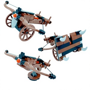 MOC Set <span class=keywords><strong>de</strong></span> Ladrillos <span class=keywords><strong>de</strong></span> Construcción Transfronterizo: Castillo Romano Medieval, <span class=keywords><strong>Legión</strong></span>, Ballista, Máquina <span class=keywords><strong>de</strong></span> Asedio, Catapulta, Armas Militares, Trabucheta, Flechas <span class=keywords><strong>de</strong></span> Plástico - Product Image 1