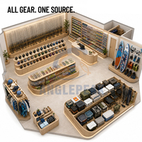 Kit de pêche complet Pro One Stop : Canne, moulinet, leurres, hameçons, accessoires et équipement de finition – Vente en gros universelle