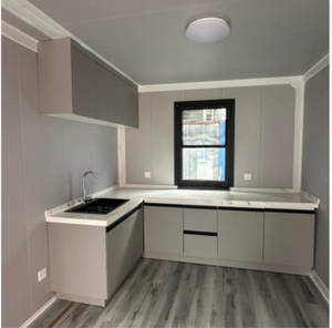 Casa Contenedor Prefabricada Expandible de 20 y 40 Pies, Estándares Locales, en <span class=keywords><strong>Venta</strong></span>, Villa de Lujo Prefabricada, Casa Móvil Portátil de 2 Dormitorios - Product Image 2
