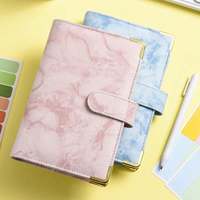 Organiseur de budget avec enveloppes pour espèces, classeur A5 A6, organiseur de poche avec couverture en cuir PU