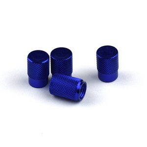 Bouchons de valve en alliage d'aluminium pour pneus de voiture, sept couleurs, à visser, pour usage automobile - Product Image 2