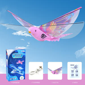 Afstandsbediening Vogel Vliegende Speelgoed Simulatie Fladderende Vogel Vrede Duif Elektrische Vliegmachine Volg Me Gesimuleerd Dier - Product Image 2