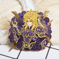 Broche en émail découpée sur mesure Dragon Knight Anime, broche 3D en alliage de zinc, directement de l'usine depuis 18 ans pour un cadeau créatif et de collection