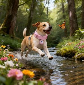 थोक स्मार्ट डॉग GPS ट्रैकर कॉलर रियल टाइम ट्रैकिंग बीप जियो फेंसिंग ऐप स्थिरीकरण कम पावर मोड 7 दिन स्टैंडबाय - Product Image 4