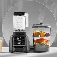 Blender commercial 506B 1500W 2L 5+ vitesses, blender plongeant robuste pour usage domestique et hôtelier Longyue