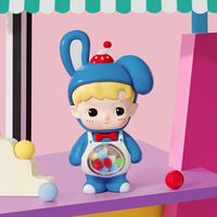 Nouvelles boîtes mystère originales Popmart HACIPUPU Rolling Time Machine Series en PVC, 12 boîtes/ensemble, jouets tendance et adorables pour la décoration