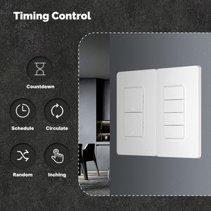 Interruptor de <span class=keywords><strong>Luz</strong></span> Inteligente WiFi LangYeao 8A, Estándar Estadounidense, Sin Cable Neutro/Cable Neutro Opcional, Vidrio Templado, Compatible con <span class=keywords><strong>Alexa</strong></span> y Google Home - Product Image 5