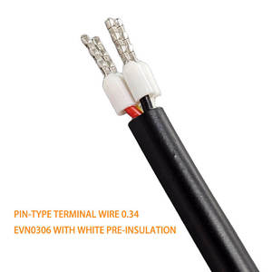 อุปกรณ์ขั้วต่อแบบ PIN-TYPE สายไฟ สายอิเล็กทรอนิกส์ สายทองแดงเคลือบดีบุก สายเคเบิลแบบมีปลั๊ก สายรัดสายเคเบิล - Product Image 3
