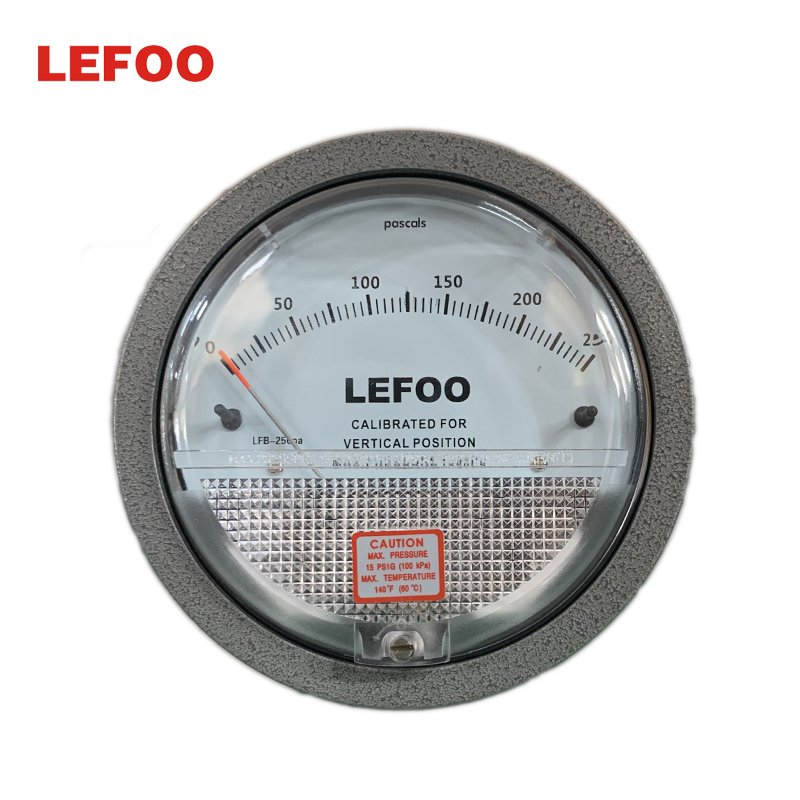 LEFOO LFB дифференциальный манометр для измерения вентилятора и воздуходувки, сопротивление фильтра, скорость ветра, печь газовая плита, медицинское оборудование