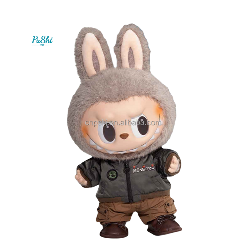 新品 POPMART LABUBU THE MONSTERS ぬいぐるみ手袋 POP MART 38CM The Monsters Labubu Plush Doll Red Gloves