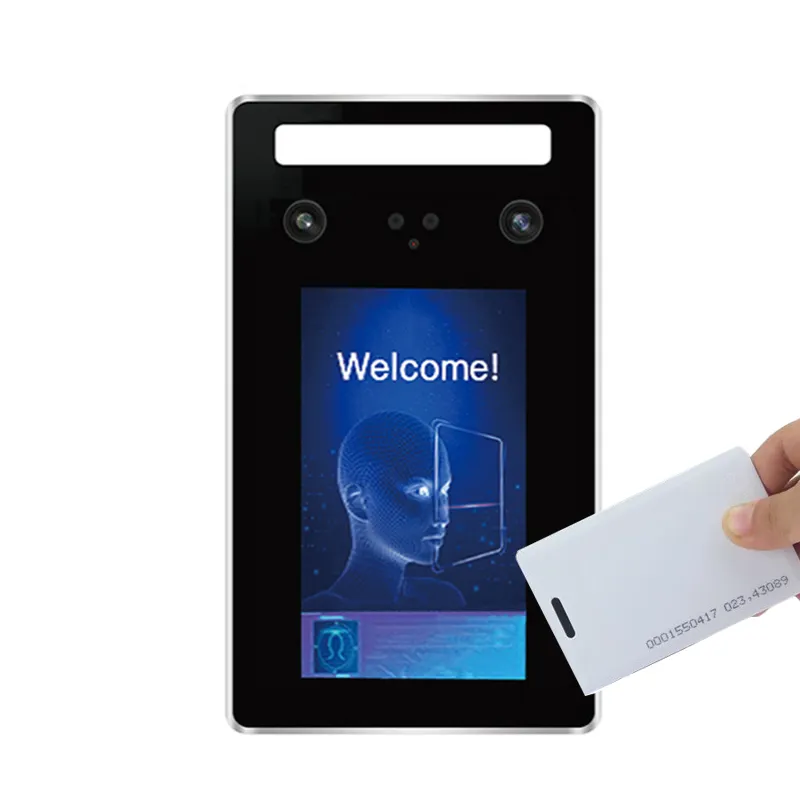 Smart Biometric Face Recognition Access Control Time Attendance Facial Door Access Control System With RFID Reader LINUX System