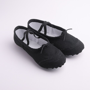 Chaussons de <span class=keywords><strong>danse</strong></span> <span class=keywords><strong>classique</strong></span> pour filles S.lemon, en toile extensible, semelle fendue, rouge, taille 36 - Product Image 2