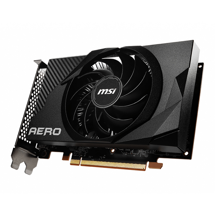 Used AMD Radeon RX 6400 AERO ITX 4GB Graphics Card for 1080P