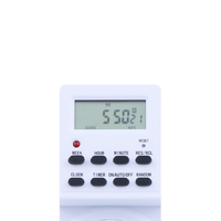 Minuterie hebdomadaire Programmable numérique 16A 230V petit écran prise de courant Standard européen minuteries de cuisine