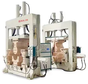 Carpintaria HF alta freqüência dobra imprensa madeira compensada cadeira quente imprensa calor imprensa máquina