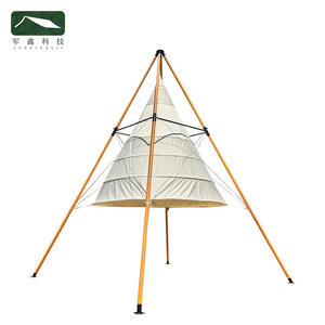 Carpa Triangular Junxinkeji JX-D1, Refugio Portátil de Bambú para Campamento y Exposiciones al Aire Libre - Product Image 1