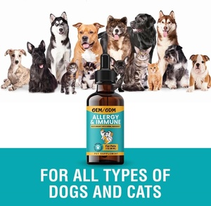 Hanyun Factory Pet Health Care & Supplements Allergy & Immune Support Gotas líquidas para perros y gatos Proporcione muestra gratis - Product Image 3