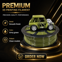 Filament plastique pour imprimante 3D NOST PETG Vert armée