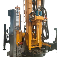 Pompe hydraulique télécommandée diesel de marque Ronglian, moteur haute efficacité pour foreuse de forage de 800 m