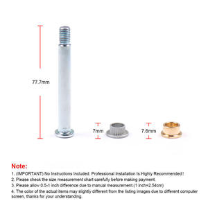 Kit de Reparación de Bisagras de Puerta para Automóviles Ford Mustang, Camionetas y SUVs, Lincoln, Mercury, para Bisagras de Ventanas - Product Image 5